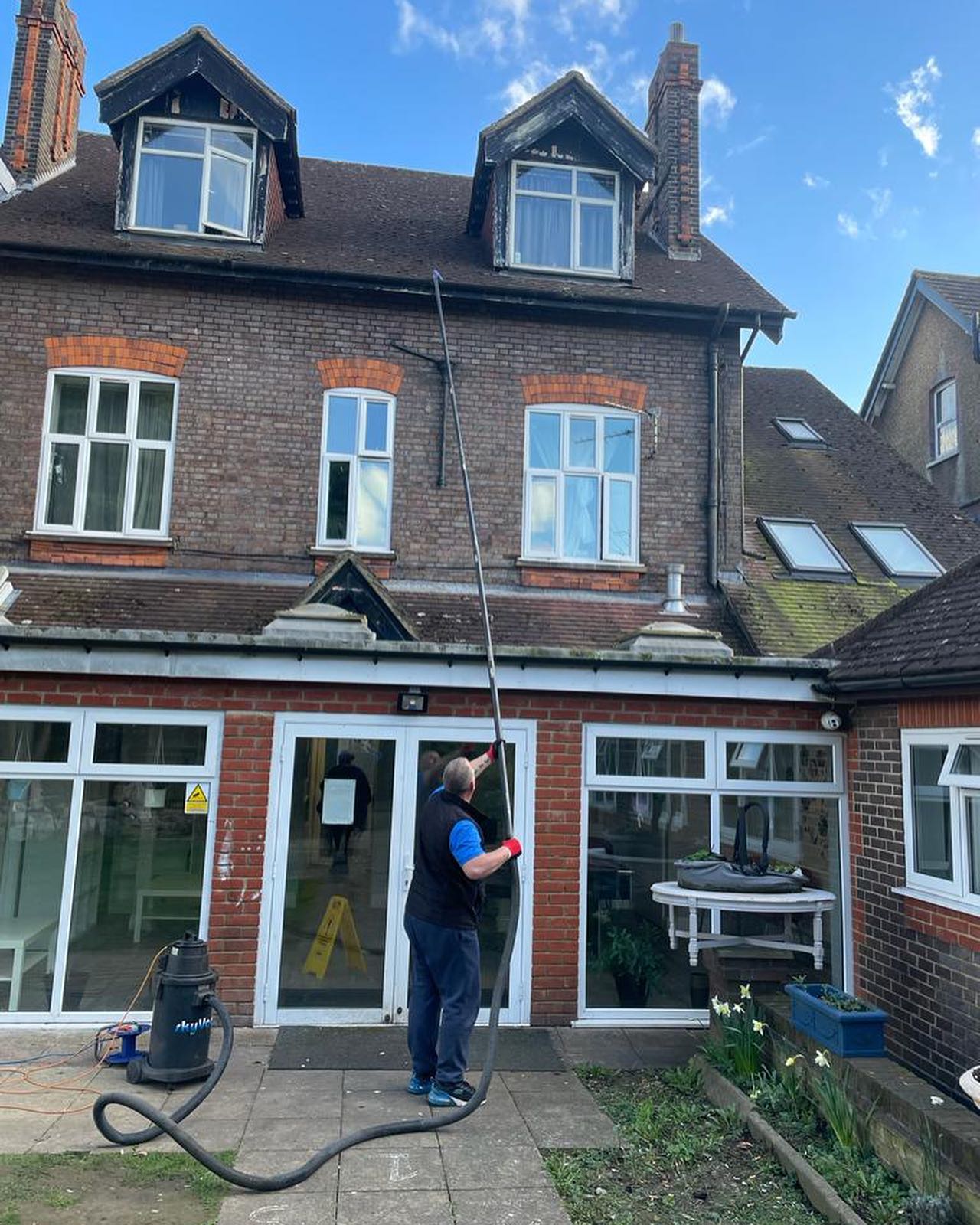 exterior cleaning in